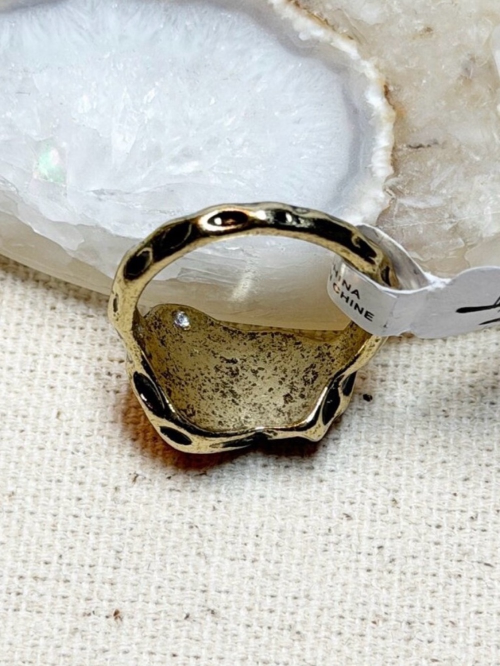 FREE PEOPLE Gloria Ring 7 $28 NWT - Picture 6 of 7
